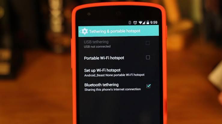 Matikan jaringan hotspot dan tethering