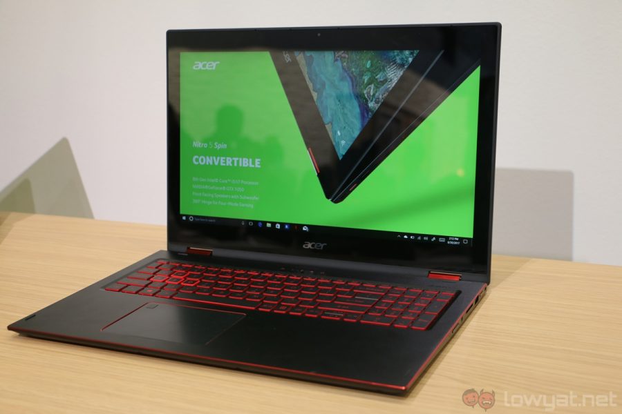 Laptop acer Spin 7 kualitas terbaik