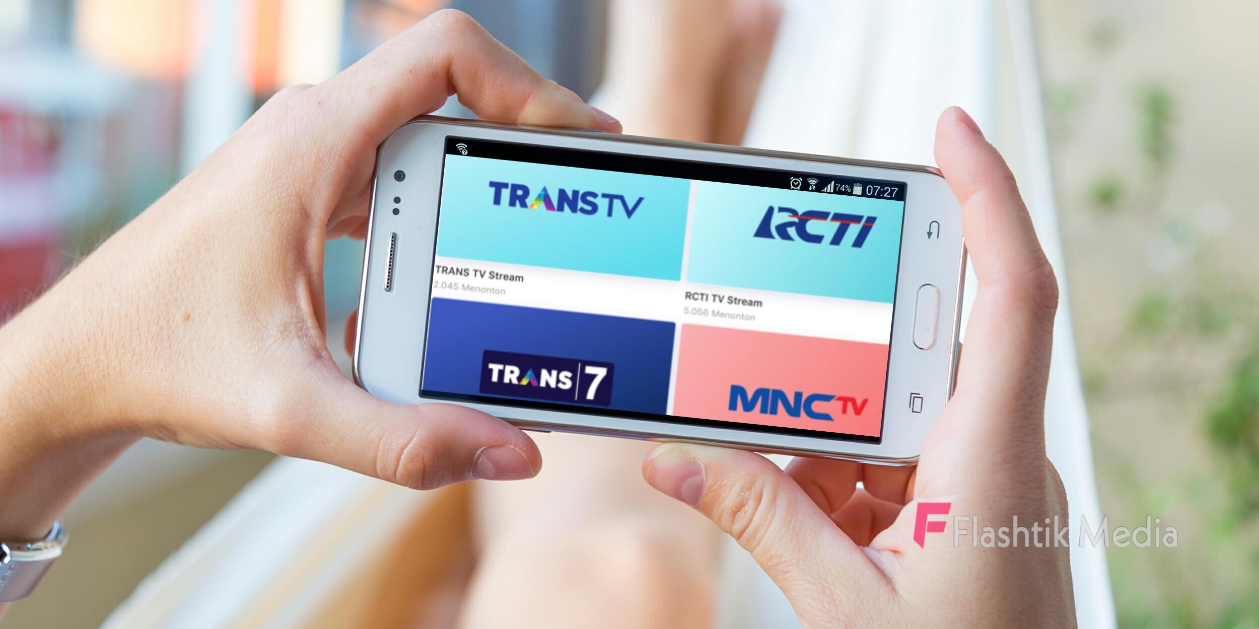 Aplikasi nonton tv online terbaik gratis untuk android