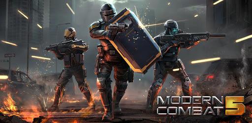 Game perang modern combat 5 di ios