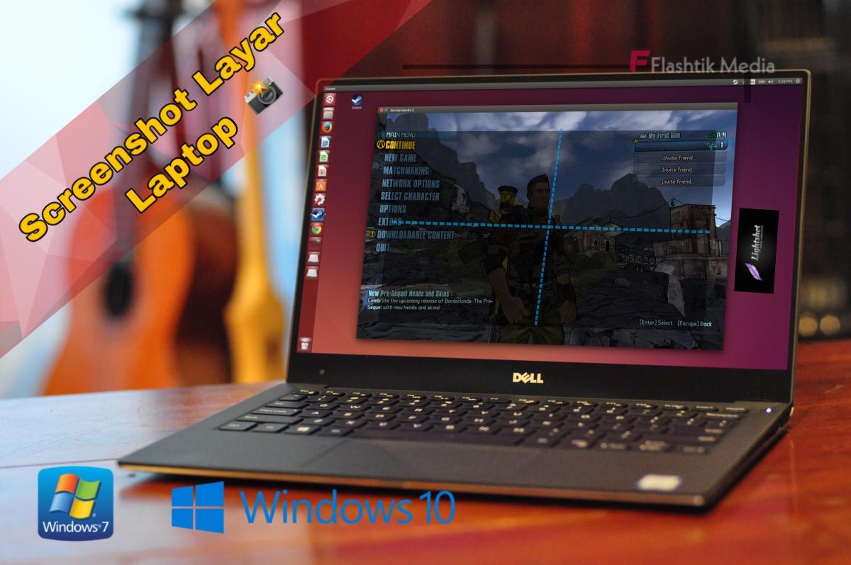 Cara ambil screenshot layar laptop windows dan macbook