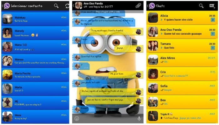 Thema whatsapp minion kartun