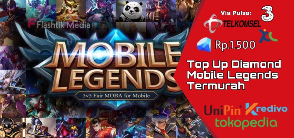 Top up diamond mobile legends termurah