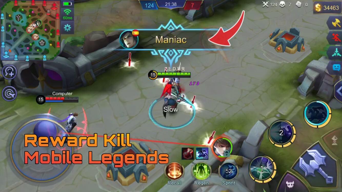 Istilah kill dalam game mobile legends