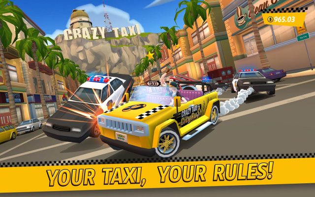 Game mobil Crazy Taxi City Rush