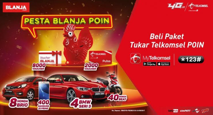 Telkomsel Poin Berhadiah Smartphone