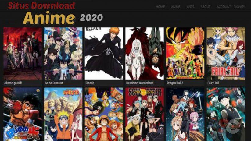 Rekomendasi situs download anime terbaru