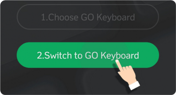 Beralih ke go keyboard