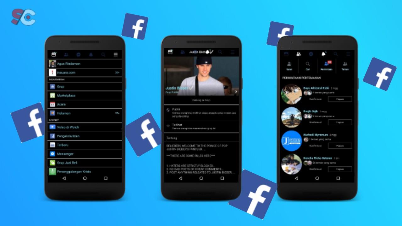 Download Facebook Dark Mode Apk Terbaru