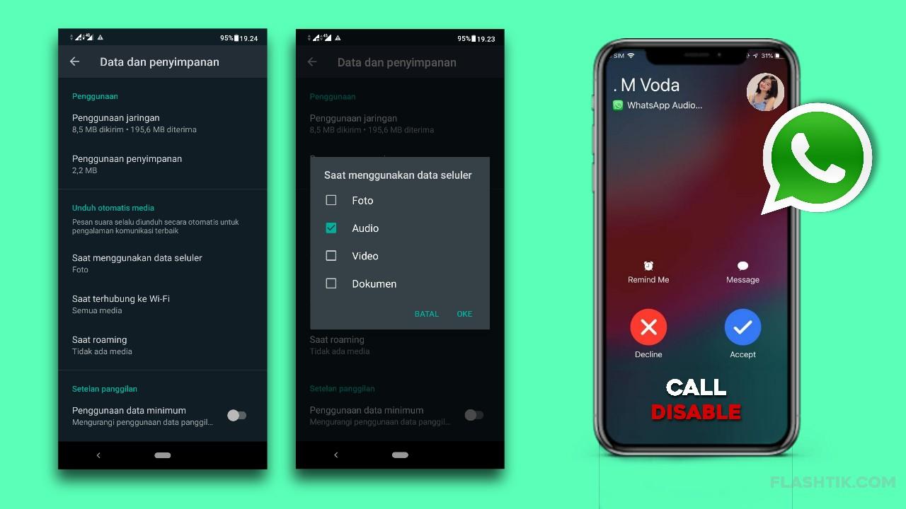 Cara Nonaktifkan Panggilan Whatsapp