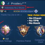 Trik push MMR Top Global Hero