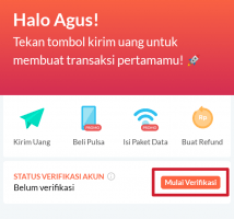 Cara verifikasi akun flip