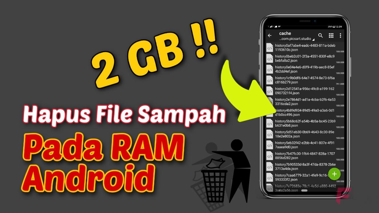 2 Cara Ampuh Hapus File Sampah Pada RAM Android
