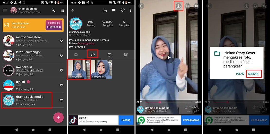 16+ Cara Download Story ig (Instastory) Ke Galeri Tanpa Aplikasi