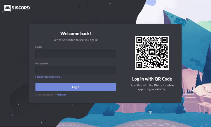 Cara login discord