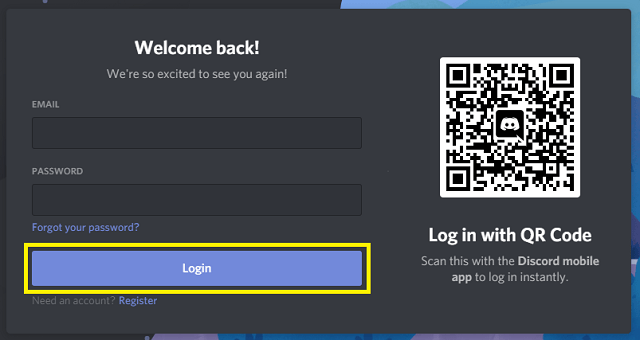 Login Discord 3