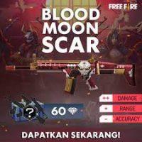 Cobain Manfaat Kode redeem FF Scar Blood Moon Shopee