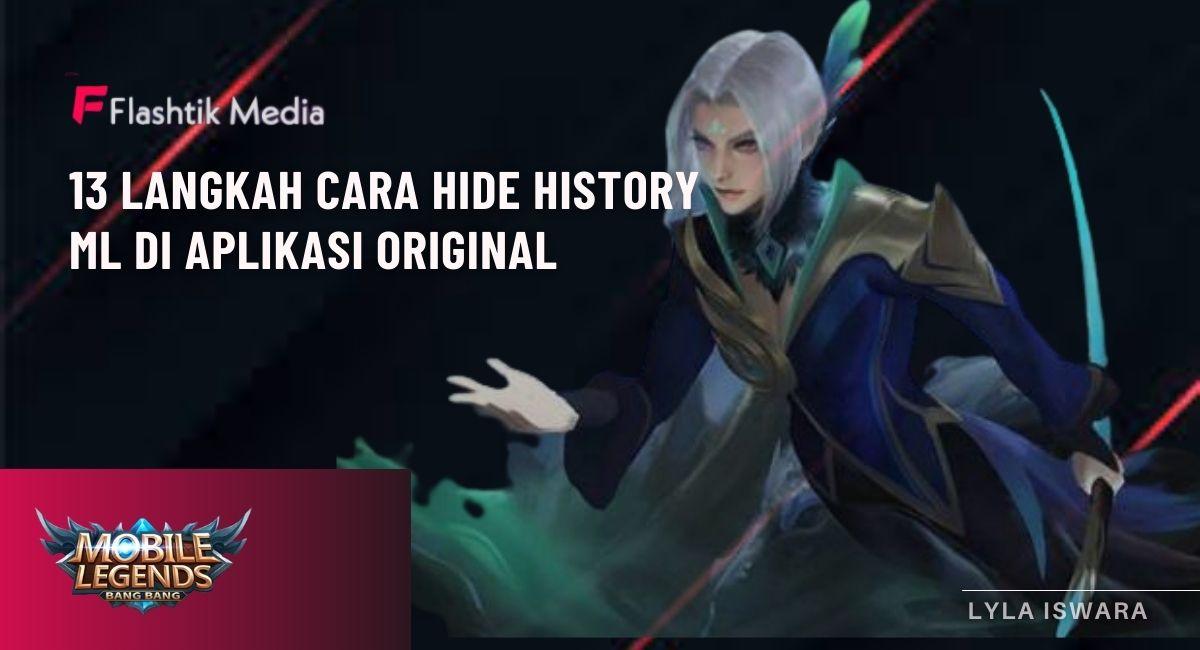 cara hide history ml