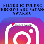 5 Cara Pakai Filter IG Tulung Percoyo Aku Sayang Awakmu