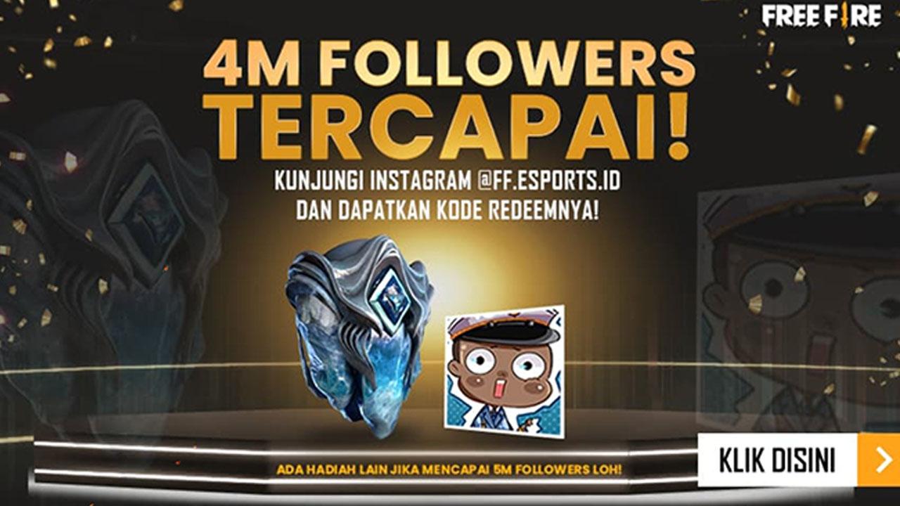 Kode Redeem 4m Followers