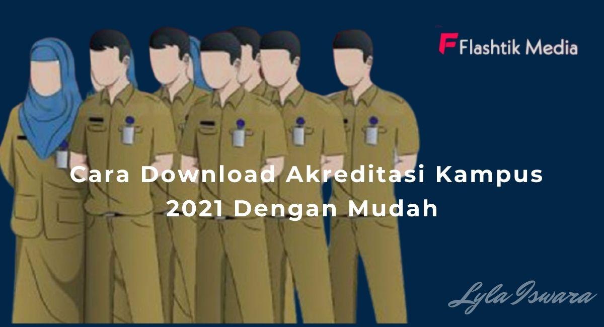 Cara Download Akreditasi Kampus